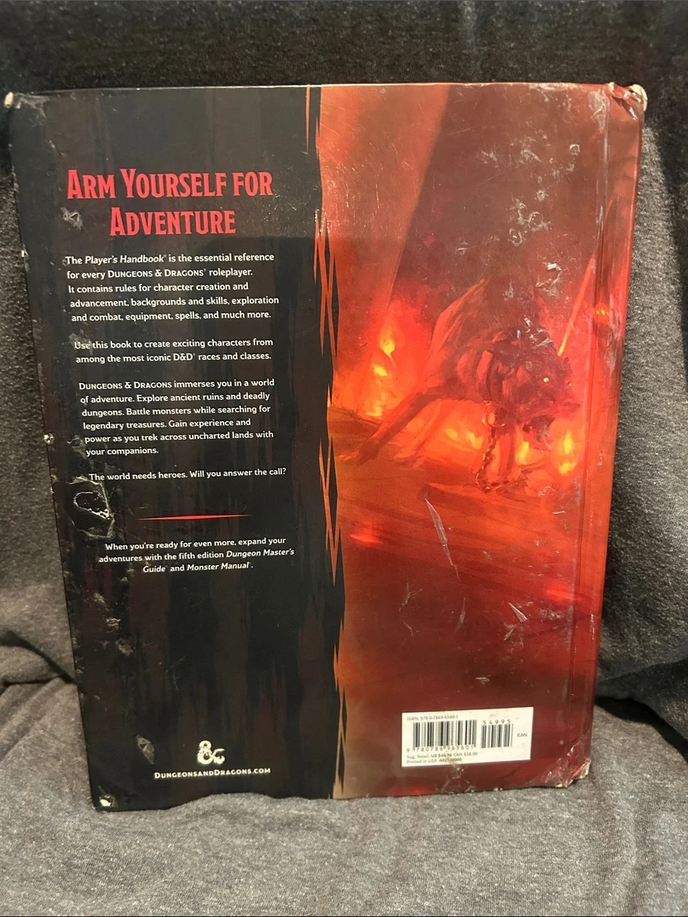 Dungeons & Dragons Player's Handbook - Red Cover